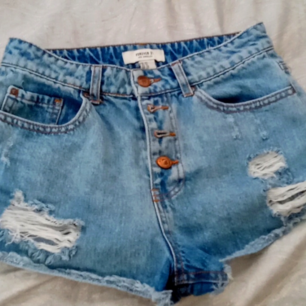 Ripped shorts from forever21